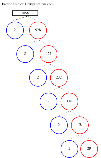 Factors of 1856