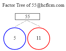Factors of 55
