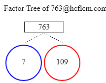 Factors of 763