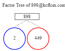 Factors of 898