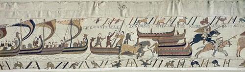 Norman Invasion Fleet, Bayeux Tapestry